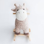 Bailey Giraffe Plush Rocker