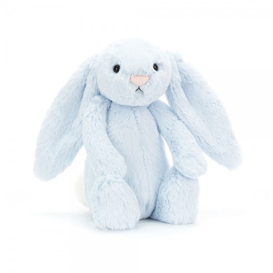 Jellycat Bashful Bunny - Blue (Sizes Available) (Out of Stock) Jellycat Bashful Bunny - Blue (Sizes Available) (Out of Stock)